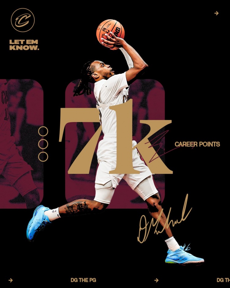 未來可期！加蘭騎士生涯得分達到7000分 隊史第11位！
