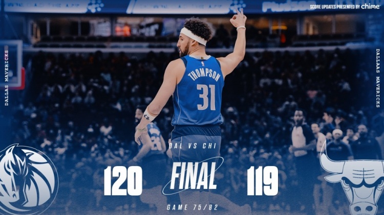 險勝公牛！獨行俠官方曬贏球海報 克萊成為封面人物